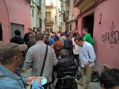 Quinto y tapa solidario. Falla de Sant Bult-dic2016