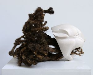 Escultura de Susana Guerrero. Cactus_Jaguar_Imagen que ilustra el cartel de las jornadas
