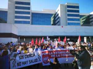 Facultativos ISS La Fe paro y manifiesto